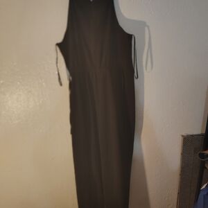 CALVIN KLEIN Elegant Black Jumpsuit